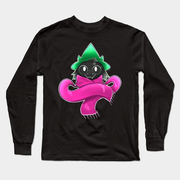 Ralsei Scarf Long Sleeve T-Shirt by ShaShaRabi